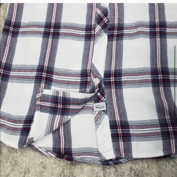 Rails Hunter Plaid Button Down Blouse - Picture 4 of 9